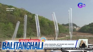 Mahigit 260 lobo na may mga basura at dumi ng hayop, ipinadala ng North Korea sa South Korea | Balitanghali