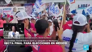Informe desde Monterrey: lo más destacado del cierre de campaña de Xóchitl Gálvez