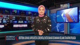 Kapolresta Gorontalo Kota Temui Adhan Dambea Bahas Soal Keamanan Selama Tahapan Pilkada