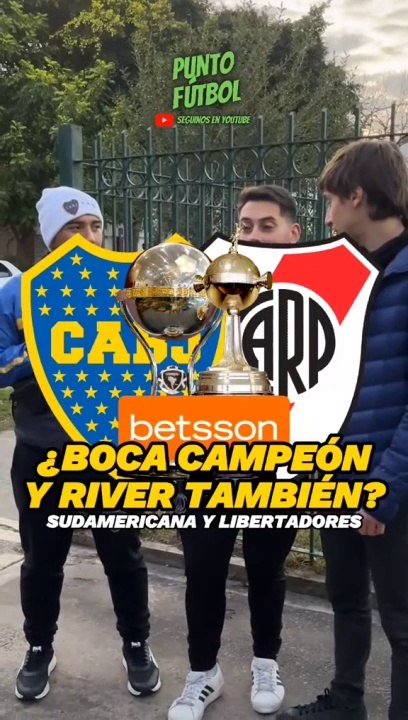 ¿Firmas ganar la Sudamericana a cambio de que River gane la Libertadores.?