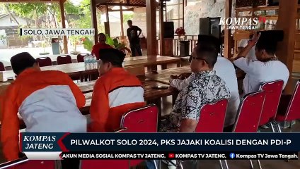 Pilwalkot Solo 2024, PKS Jajaki Koalisi dengan PDI-P