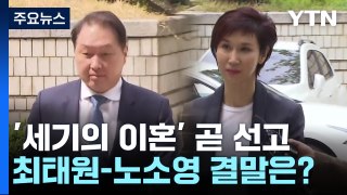 '세기의 이혼' 최태원-노소영...잠시 뒤 2심 선고 / YTN