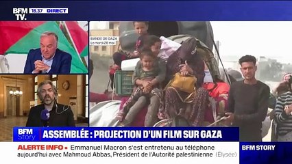 Le député Aymeric Caron s'en prend au présentateur Olivier Truchot sur BFM TV en manipulant ses propos