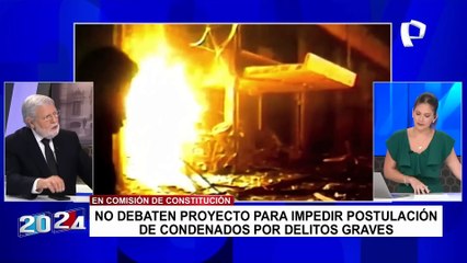 Ernesto Blume: "Personas que han delinquido no pueden pretender gobernar el país"