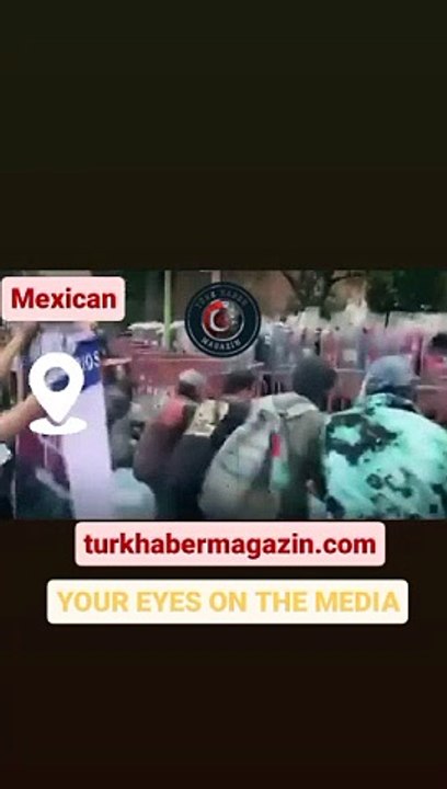 Meksika'da Filistin eylemi: Eylemciler İsrail Büyükelçiliği'ne molotof attı!