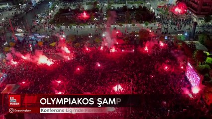 Konferans Ligi'nde Fiorentina'yı mağlup eden Olympiakos şampiyon oldu