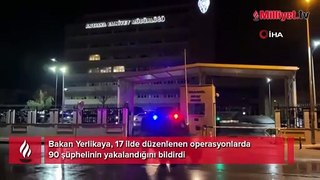 17 ilde FETÖ'ye yeni operasyon: 90 gözaltı