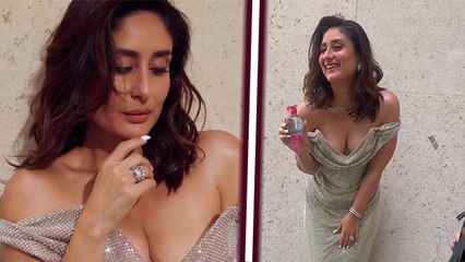 Kareena Kapoor Khan Shimmery Off Shoulder Gown Bvlgari Event Look Viral,Public Reaction...