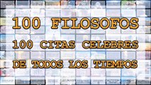 100 FILOSOFOS 100 CITAS CELEBRES DE TODOS LOS TIEMPOS
