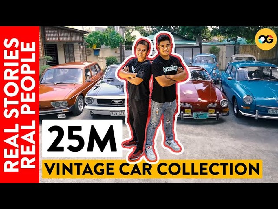 P25 Million Vintage Car Collection: A Shared Love of Cars | Real Stories Real People | OG