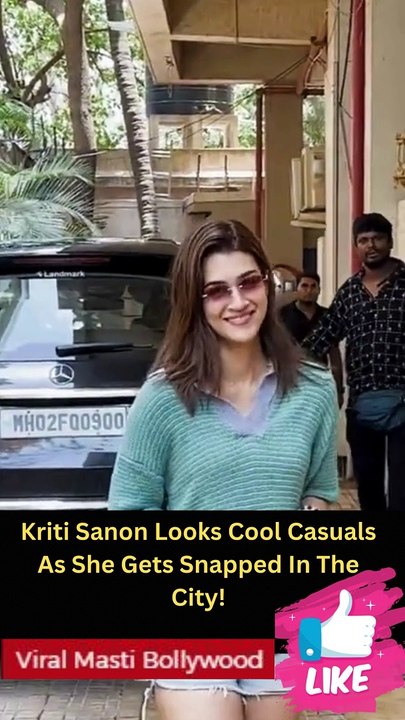 Kriti Sanon Spotted At Outside Resturant In Juhu Viral Masti Bollywood