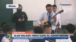 Bikin Heboh, Alan Walker Temui Guru Musik SMA Al Azhar Medan