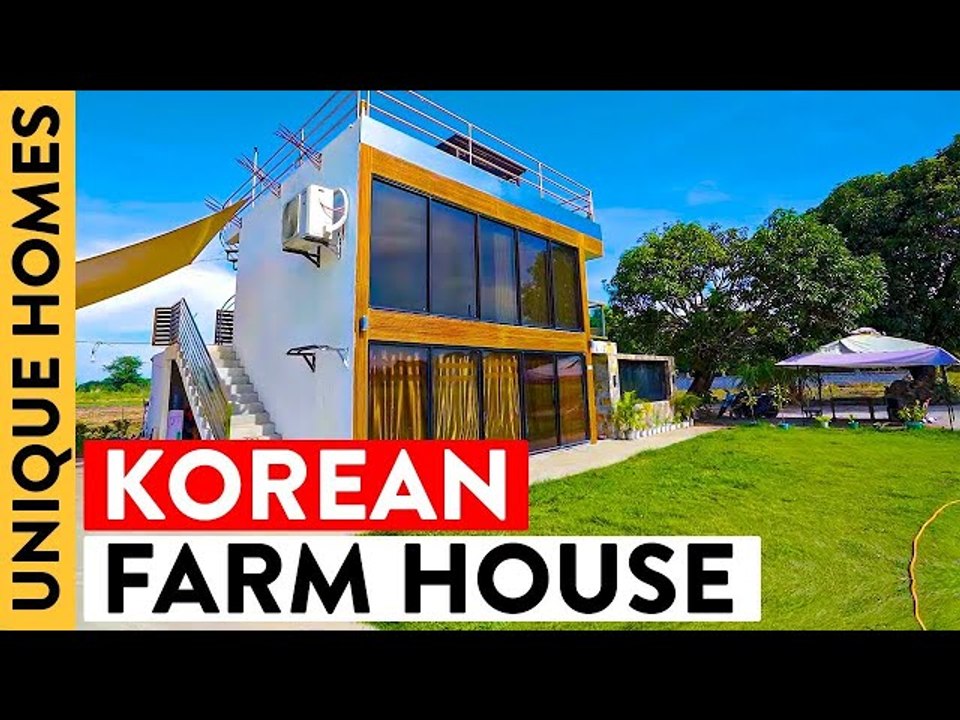 Tour a Korean-inspired 3-Storey Farmhouse with Spacious Outdoors | Tiny Home Living | Unique Homes