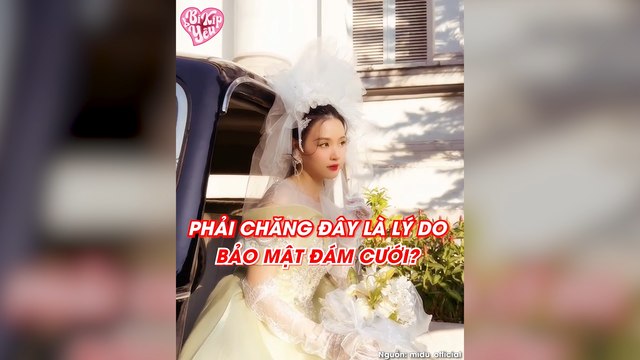 Nghi vấn Midu có “tin vui với chồng thiếu gia, bảo mật đám cưới là vì vậy?