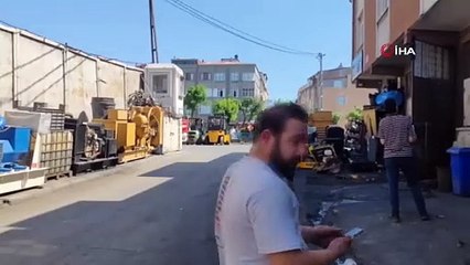 Bomba gibi patladı! Sultangazi’de korkulu dakikalar