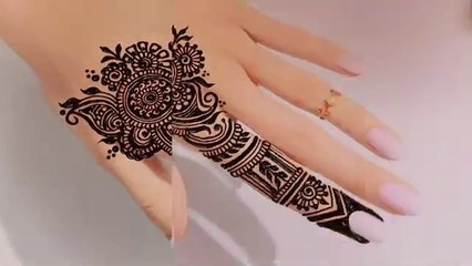 stylish and very beautiful mehndi design  latest 2024 Arabic