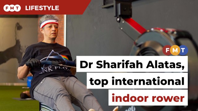 Dr Sharifah Alatas, top international indoor rower