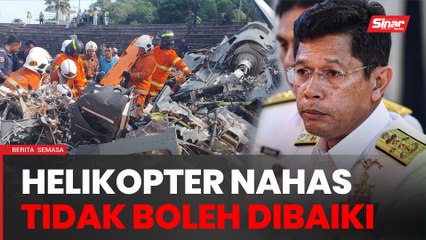 Download Video: Dua helikopter TLDM terlibat nahas tidak boleh dibaik pulih