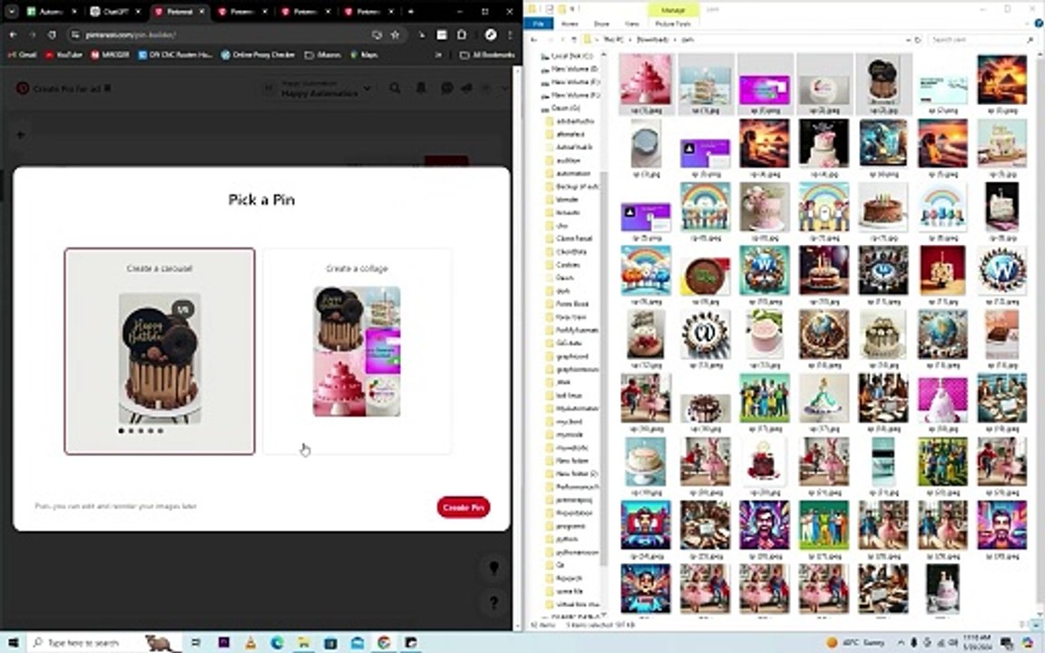 Pinterest Automation With Chat GPT  | Automa