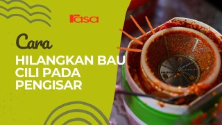 Cara Hilangkan Bau Cili Pada Pengisar