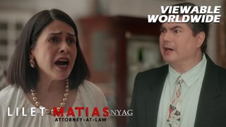 Lilet Matias, Attorney-At-Law: Lilet’s boss does not trust her! (Episode 62)
