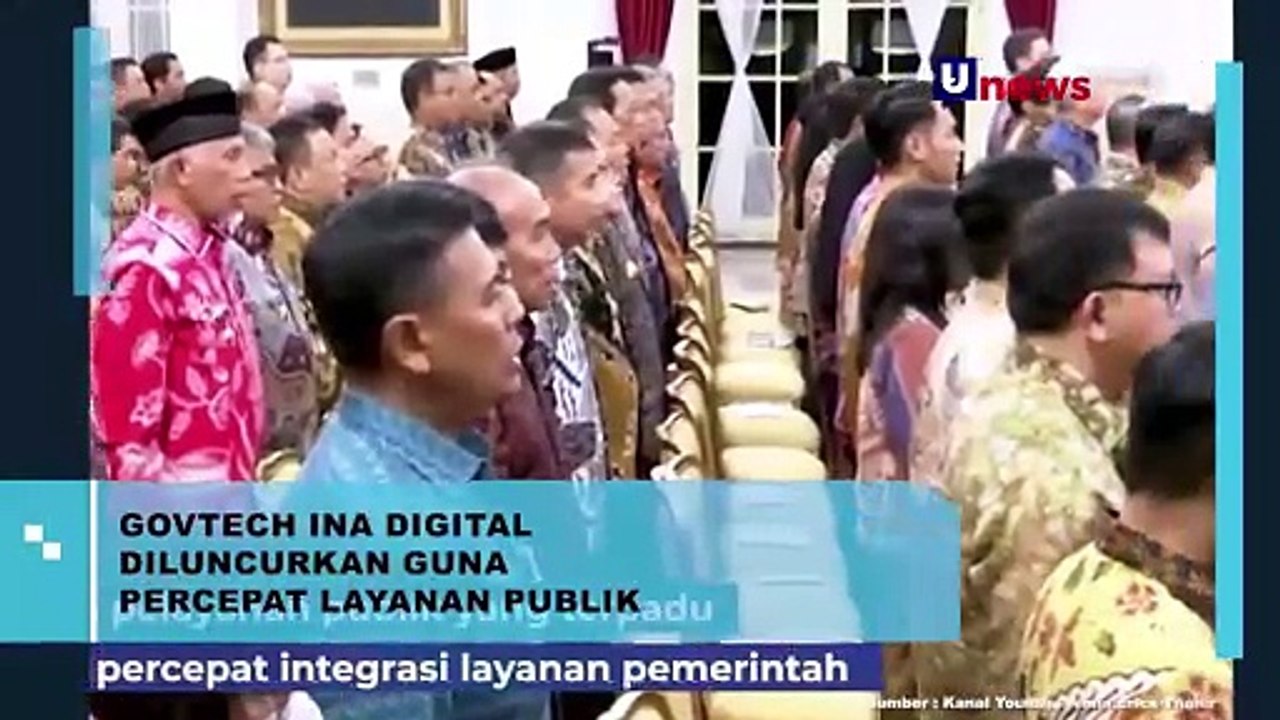 Govtech Ina Digital Diluncurkan Guna Percepat Layanan Publik