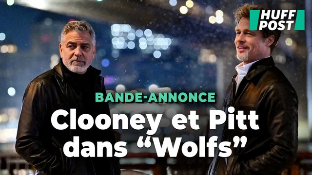 Brad Pitt et George Clooney se retrouvent dans la bande-annonce de Wolfs