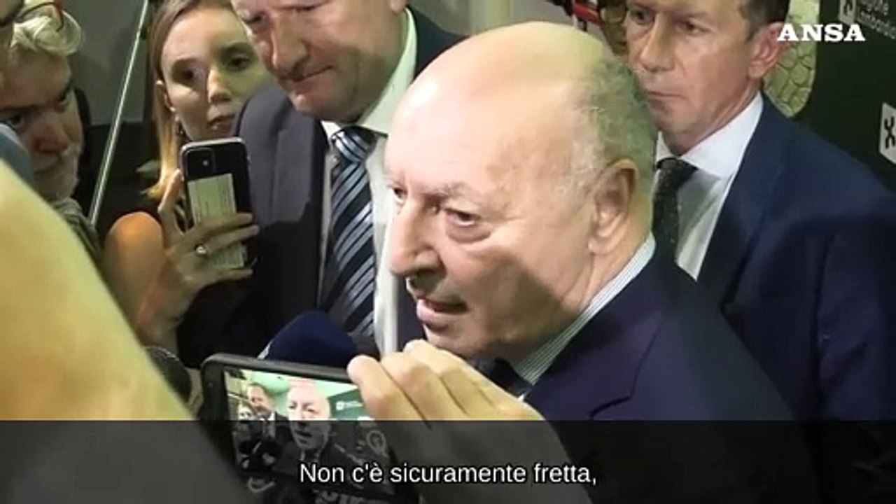 Inter, Marotta: "Su Lautaro e Inzaghi non ci sono preoccupazioni"