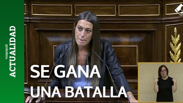 Míriam Nogueras (Junts): Hoy es un día histórico. Hoy no se perdona, hoy se gana una batalla. Esta ley no es perdón ni clemencia, es victoria