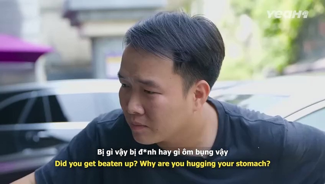 UNIQUE Boyfriend, His Hands Are Punched But His Mouth Still Says Love - Mr. Black Shirt 515