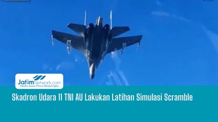 Skadron Udara 11 TNI AU Lakukan Latihan Simulasi Scramble