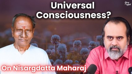 Is there anything called a universal consciousness?|| Acharya Prashant, on Nisargdatta Maharaj(2018)