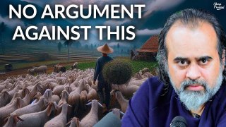 No argument against flesh consumption || Acharya Prashant, in conversation (2021)