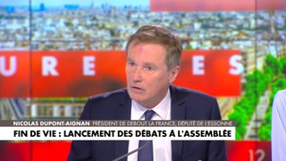 Pour Nicolas Dupont-Aignan, le projet de loi sur la fin de vie aura des conséquences dramatiques avec «des meurtres»