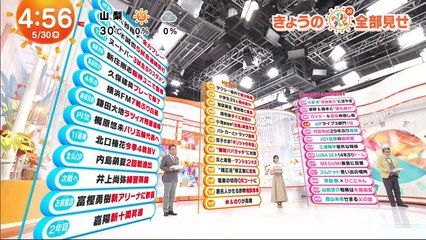 バラエティ　無料 - 無料 バラエ Varietydouga.com -  めざましテレビ 動画　2024年5月30日