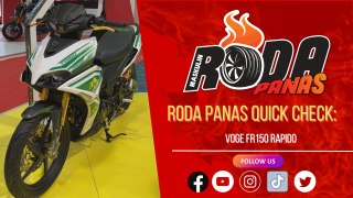 RODA PANAS QUICK CHECK : VOGE FR150 RAPIDO