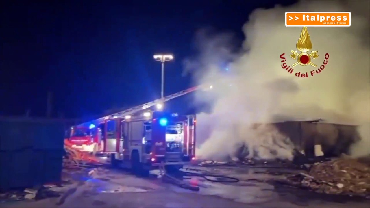 Incendio lamezia