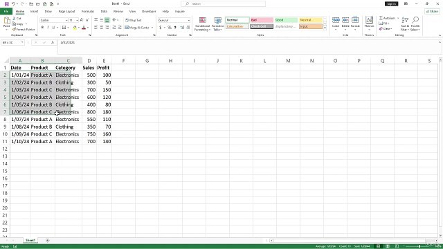 8. Introduction to Data Analysis Tools (e.g., sorting, filtering)