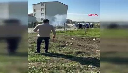 İstanbul'da yıkım gerilimi: Taşlar havada uçuştu