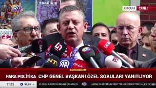 Özgür Özel'den Sinan Ateş açıklaması