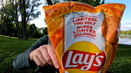 Limited Time Only Lays Cheetos Cheddar Flavour Review