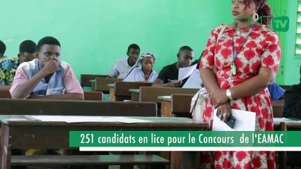 [#Reportage] Gabon : 251 candidats en lice pour le Concours  de l'EAMAC