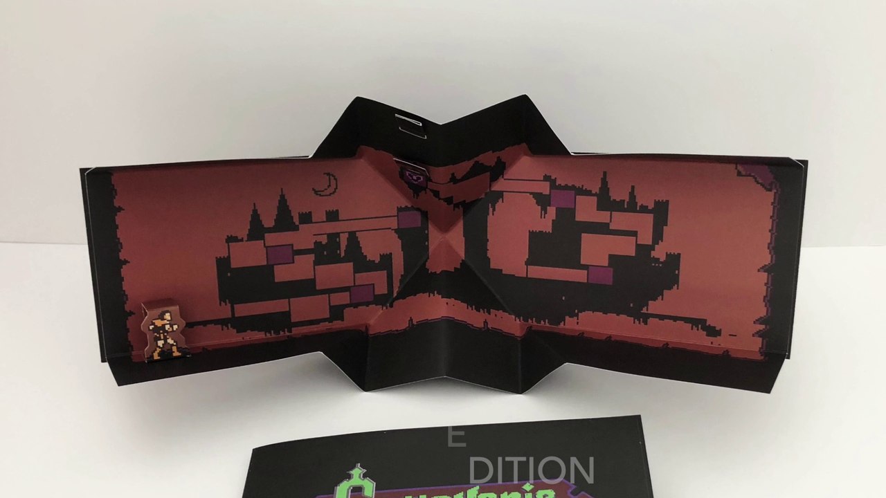 Castlevania Pop-up Map Card