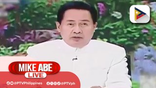 Komento ni Mike Abe tungkol sa paghiling ng kampo ni Pastor Apollo Quiboloy sa Korte Suprema na bawiin ang unang desisyon nito na ilipat sa QC RTC mula sa Davao RTC ang isinasagawang pagdinig sa kaniyang mga kaso.