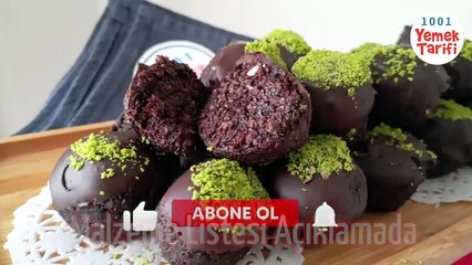 çikolatalı atıştırmalık toplar