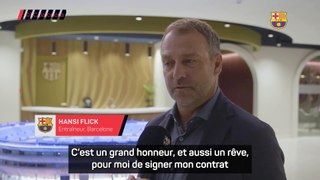 Flick : “C’est un honneur, un rêve”