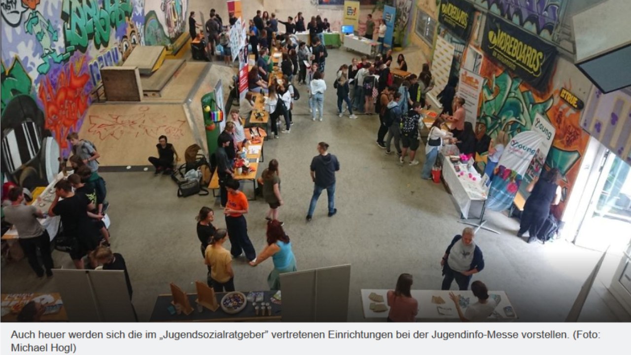(PODCAST)  St. Pölten  Jugendinfo-Messe im Steppenwolf