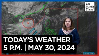 Today's Weather, 4 P.M. | May 30, 2024