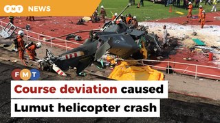 Fennec’s deviation from course primary cause of Lumut helicopter crash