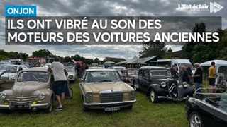 Des centaines de voitures anciennes étaient rassemblées à Onjon ce dimanche 26 mai